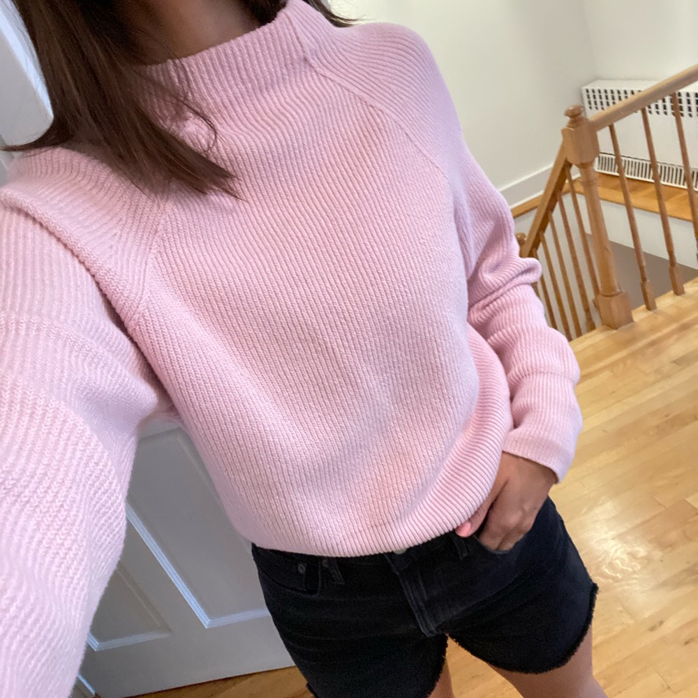 Too Good Pink Knit Pullover Sweater - Picture 1 of 5
